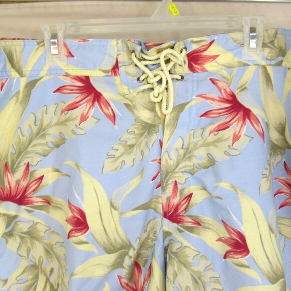 Nautica Men's Boating Shorts Floral Bird of Paradise Design VDR 689 202 Size 38 - Picture 2 of 9